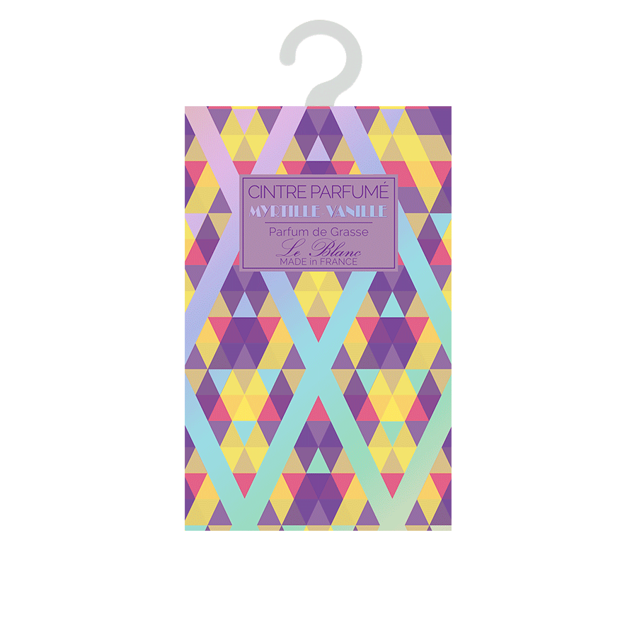 Cintre Parfumé Hologramme MYRTILLE VANILLE