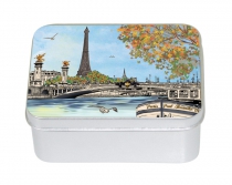 Tin Box 100g Soap JASMINE PONT ALEXANDRE III