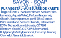 Savon Lilas 100g illustré