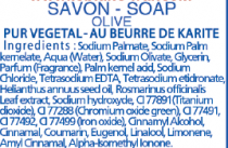 Savon OLIVE Boîte Métal 100g