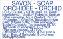 Savon Orchidée Boîte Métal 100g PARIS